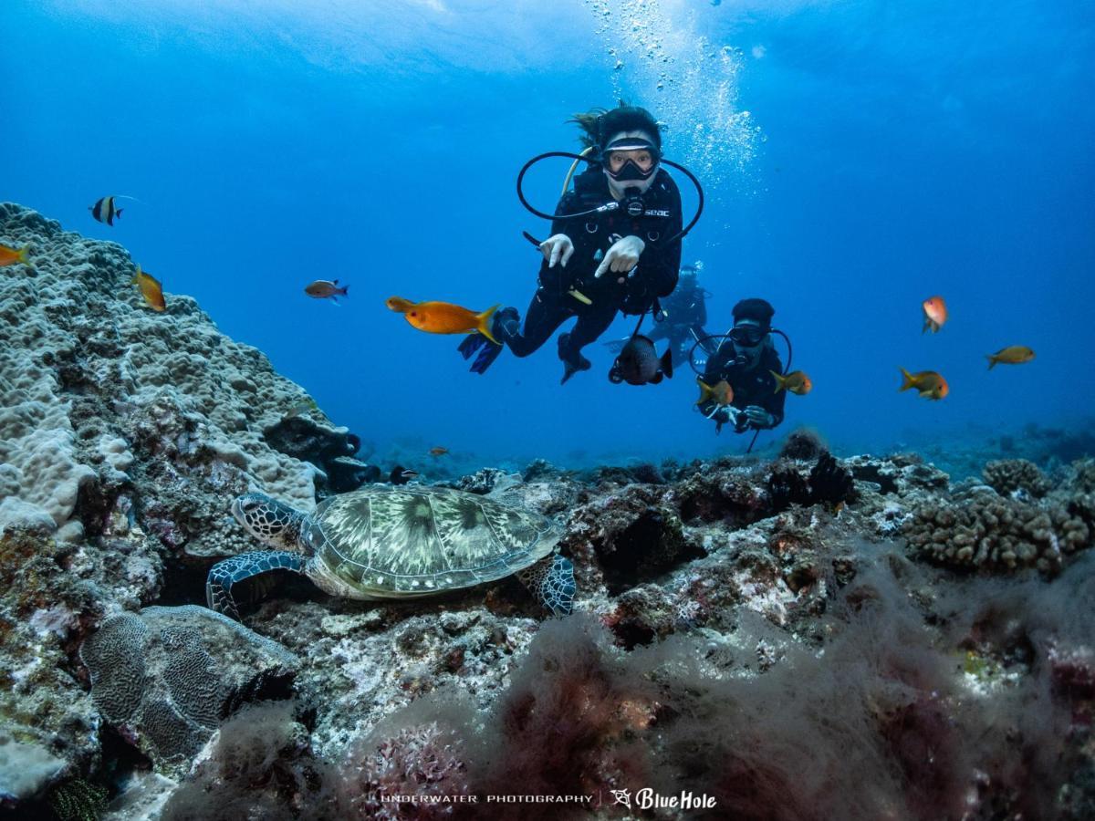 Bed and Breakfast 藍洞潛水blue Hole Dive Center Hengchun Old Town Zewnętrze zdjęcie